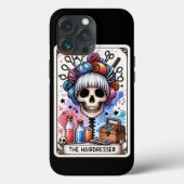 Handy-Case für den Friseur-Tarot Case-Mate iPhone Hülle (Rückseite)