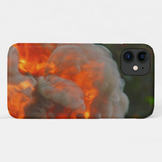 Handy-Case für Feuer und Rauchabstrahlung Case-Mate iPhone Hülle (Rückseite (Horizontal))