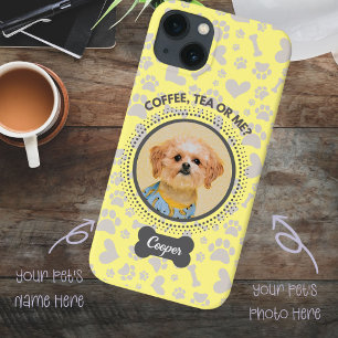 Handy-Case für Haustiere - "Kaffee, Tee oder ich?" Case-Mate iPhone Hülle