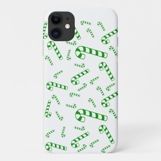 Handy Case - Green Candy Cane (Rückseite)