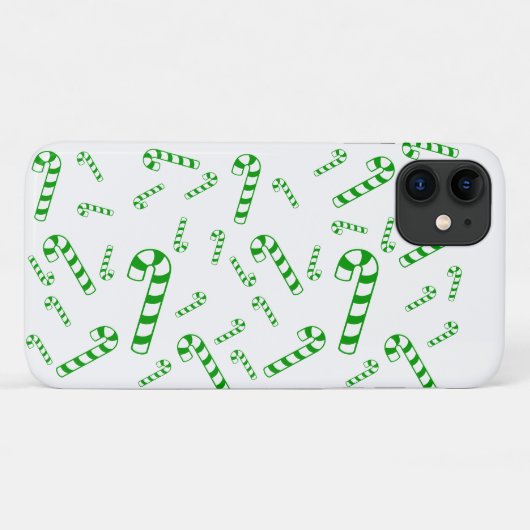 Handy Case - Green Candy Cane (Rückseite (Horizontal))