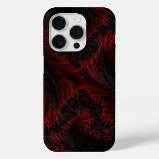 Handy Case - iPhone red x black Water