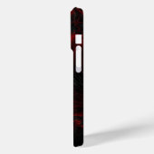 Handy Case - iPhone red x black Water (Rückseite / Links)