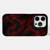 Handy Case - iPhone red x black Water (Rückseite (Horizontal))