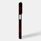 Handy Case - iPhone red x black Water (Rückseite / Rechts)