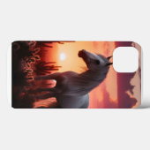 Handy Case, iPhone, Sunset Wild Horse Case-Mate iPhone Hülle (Rückseite (Horizontal))