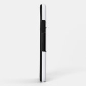 Handy Case mit Club Colors! Schwarz-Weiß-Shirt (Hinten/Rechts)