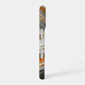 Handy-Case mit lebhaften Orangentönen und Wellende iPhone 16 Hülle (Rechte Seite)