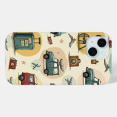 Handy-Case mit Reisemuster Case-Mate iPhone Hülle (Rückseite (Horizontal))