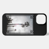 Handy Case - Palm Trees in Frame iPhone Hülle (Rückseite (Horizontal))