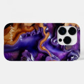 Handy Case Resin, Burl Wood Design (Rückseite (Horizontal))