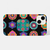 Handy Case schwarz und farbenfroh authentisches De iPhone Hülle (Rückseite (Horizontal))