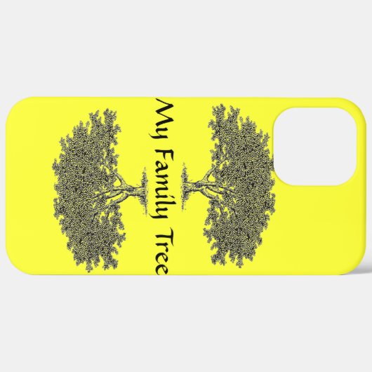 Handy Case - Stammbaum (Hinten (horizontal))