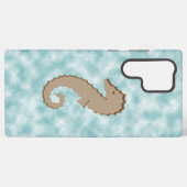 Handy Case - Stilvolles Seepferd im Wasser Samsung Galaxy Hülle (Rückseite (Horizontal))
