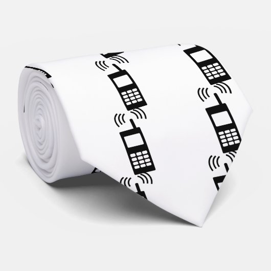 Handy celly Mobil handlich Krawatte (Gerollt)