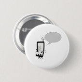 Handy-Charakter, der mit einer Sprache spricht, b Button (Vorne & Hinten)
