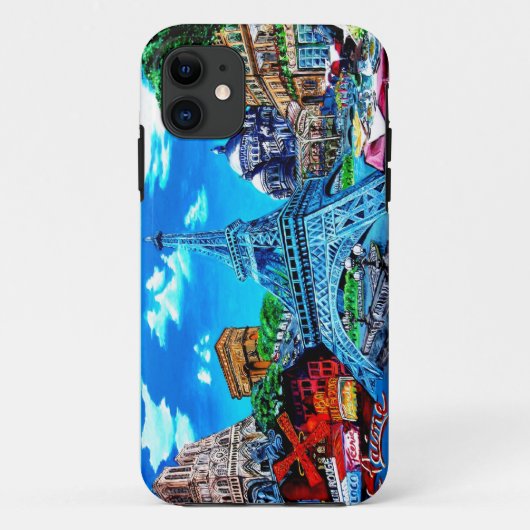 Handy Cover Hülle Paris I Phone 5, Tough Xtreme (Rückseite)