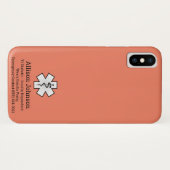 Handy-Fall Case-Mate iPhone Hülle (Rückseite (Horizontal))