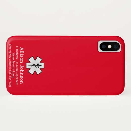 Handy-Fall Case-Mate iPhone Hülle (Rückseite (Horizontal))