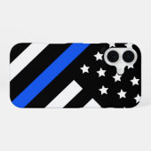 Handy-Fall der Polizei iPhone 16 Hülle (Rückseite (Horizontal))