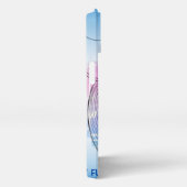 Handy-Fall für Blue and White Future iPhone Hülle (Rechte Seite)