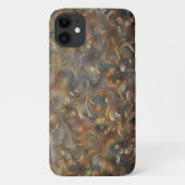 Handy-Fall für Bronze und Grauflora Case-Mate iPhone Hülle (Rückseite)