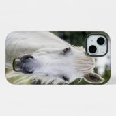 Handy-Fall für das Weiße Pferd iPhone Hülle (Rückseite (Horizontal))