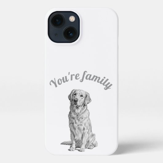 Handy-Fall für den benutzerdefinierten Hund iPhone Hülle (Rückseite)