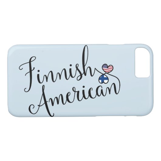 Handy-Fall für finnische Amerikaner Case-Mate iPhone Hülle (Rückseite (Horizontal))