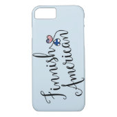 Handy-Fall für finnische Amerikaner Case-Mate iPhone Hülle (Rückseite)