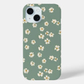 Handy-Fall für grüne Blume Case-Mate iPhone Hülle (Rückseite)