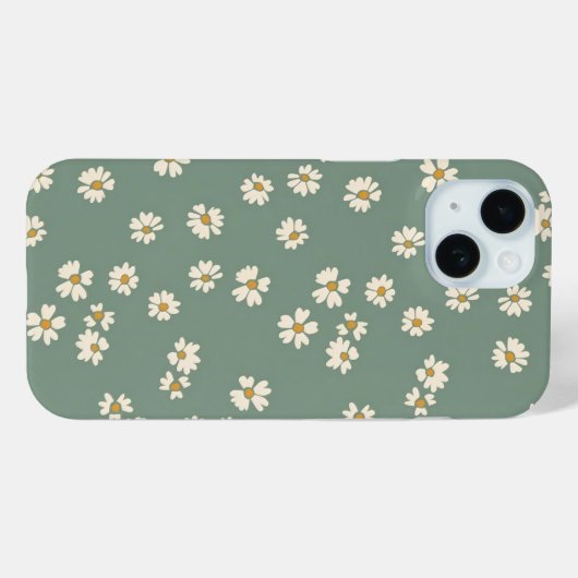 Handy-Fall für grüne Blume Case-Mate iPhone Hülle (Rückseite (Horizontal))