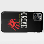 Handy-Fall für Kriminalbeamte iPhone Hülle (Rückseite (Horizontal))