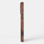 Handy-Fall HAMbWG für Holzdesign iPhone Hülle (Linke Seite)