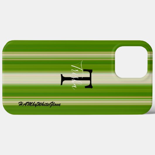 Handy-Fall - HAMbyWG - Grüne Schicht Case-Mate iPhone Hülle (Rückseite (Horizontal))