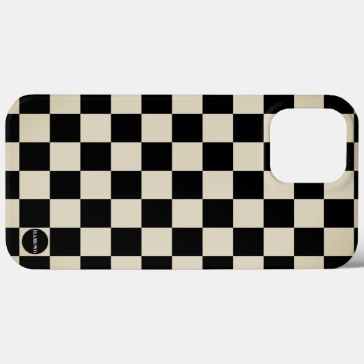 Handy-Fall - HAMbyWG-Schachbrett Case-Mate iPhone Hülle (Rückseite (Horizontal))