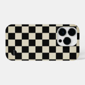 Handy-Fall - HAMbyWG-Schachbrett iPhone Hülle (Rückseite (Horizontal))