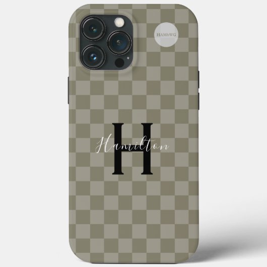 Handy-Fall - HAMbyWG - Schachbretts Case-Mate iPhone Hülle (Rückseite)