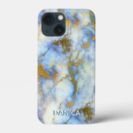 Handy-Fall individuell anpassen - Marble Gold Vein Case-Mate iPhone Hülle