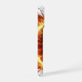 Handy Fall Löwe König, Fiery Lion Handy Case iPhone Hülle (Rechte Seite)