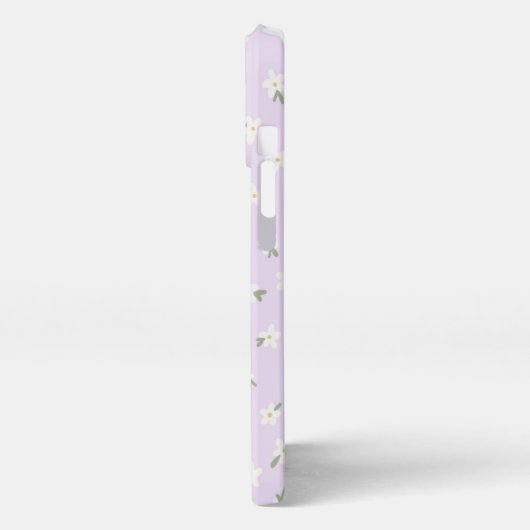 Handy-Fall mit benutzerdefiniertem lila iPhone Hülle (Linke Seite)