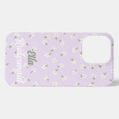Handy-Fall mit benutzerdefiniertem lila iPhone Hülle (Rückseite (Horizontal))