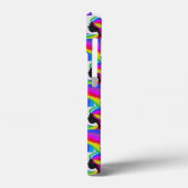 Handy-Fall mit Frauen mit Regenbogenhaar Case-Mate iPhone Hülle (Rückseite / Links)