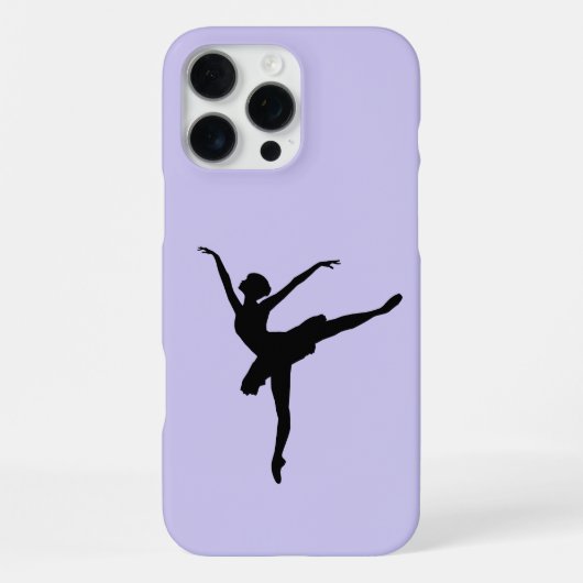 Handy-Fall mit künstlerischer Ballerina iPhone Hülle (Rückseite)