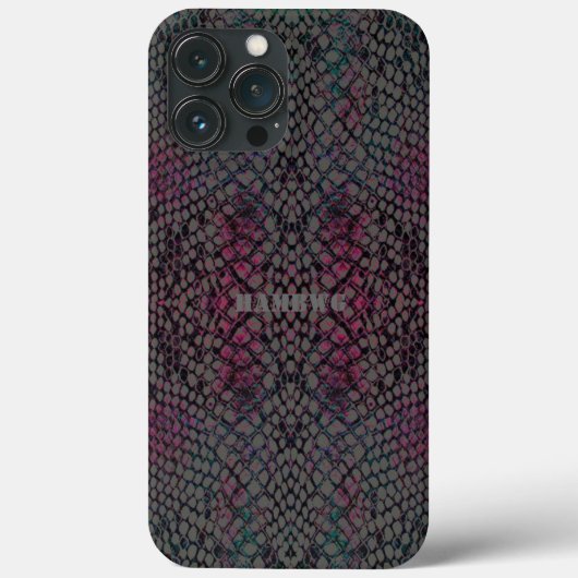 Handy-Fall Snakeskin - HAMbyWG Case-Mate iPhone Hülle (Rückseite)
