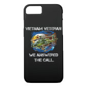 Handy-Fall-Vietnam-Veteran beantwortete den Anruf Case-Mate iPhone Hülle (Rückseite)