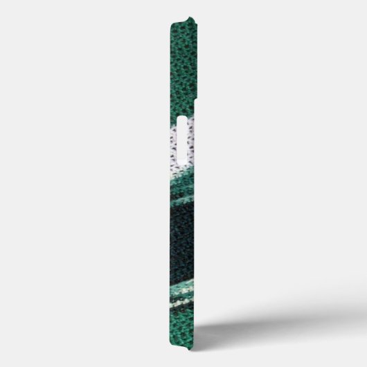 Handy-Fall: Zickzack in grün gestrichen Case-Mate iPhone Hülle (Rückseite / Rechts)