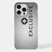 Handy-Fälle Ausschließlich Silber iPhone Hülle (Rückseite)