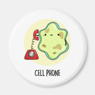 Handy Funny Biology Science Puff Magnet