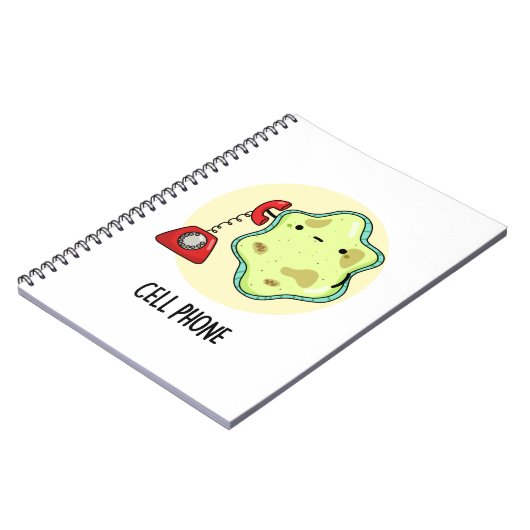 Handy Funny Biology Science Puff Notizblock (Linke Seite)